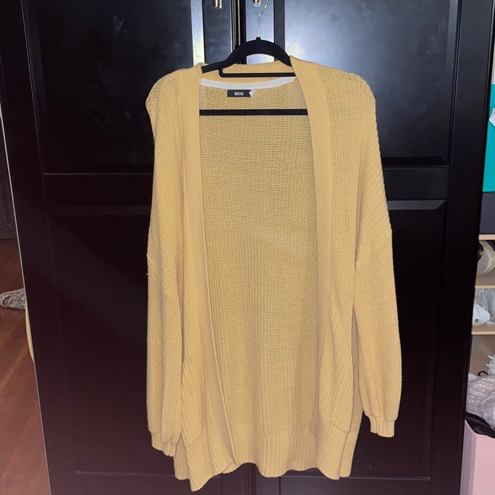Yellow Cardigan